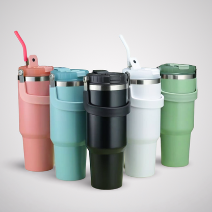 Commuter Vacuum Travel Coffee Mug | 30oz Large Capacity | B2B Factory Wholesale