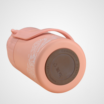 One-Touch Flip Sports Flask with Infuser | 20oz Vacuum | Fitness Wholesale