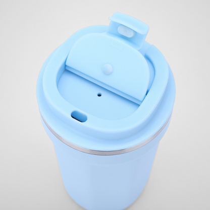 Leakproof Wide-Mouth Travel Mug | 380ml-510ml Double-Wall | Office Cafe Bulk