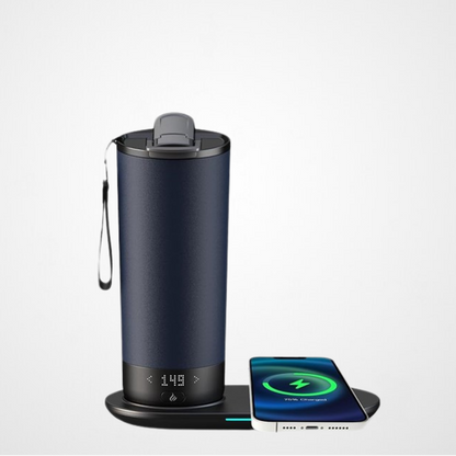 Smart Office Coffee Mug with LED Temp Display | 540ml | High-Tech Corporate Gift