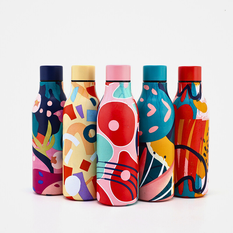 550ml Cola-Shaped Sports Bottle | Double-Wall Vacuum Steel | Classic Hydro Flask