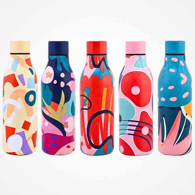 550ml Cola-Shaped Sports Bottle | Double-Wall Vacuum Steel | Classic Hydro Flask