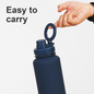 1000ml MagSafe Sports Water Bottle | Heavy-Duty Magnetic Ring Handle | Vacuum Stainless Steel