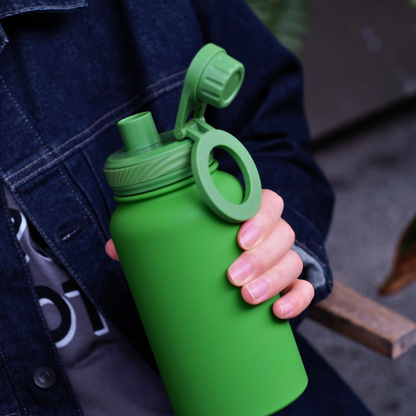 1000ml MagSafe Sports Water Bottle | Heavy-Duty Magnetic Ring Handle | Vacuum Stainless Steel