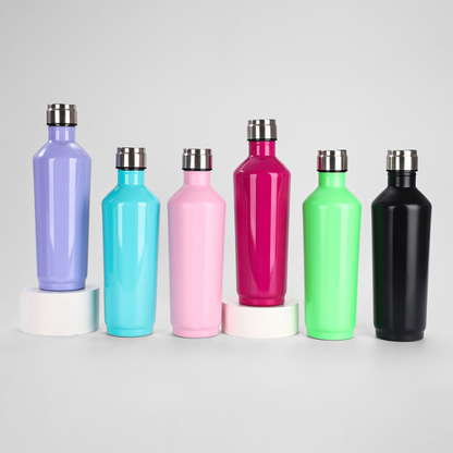 Diamond Geometric Wine Flask | 500ml Hexagonal Style | Boutique Bulk Sourcing