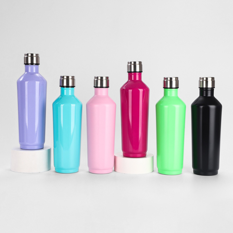 Diamond Geometric Wine Flask | 500ml Hexagonal Style | Boutique Bulk Sourcing