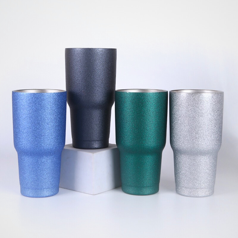 Insulated Craft Beer Growler | 30oz Double-Wall Powder-Coated | Party & Event Bulk