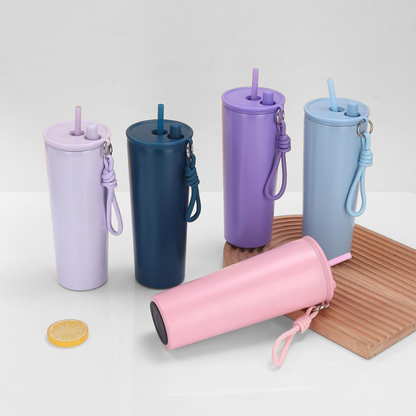 Soft-Touch Pastel Drawstring Coffee Mug | 710ml XL | Trendy Retail Wholesale