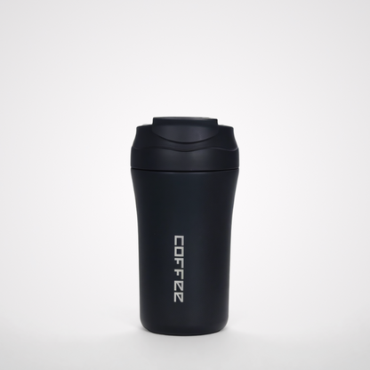 Compact Desktop Coffee Mug | 450ml Double-Wall Vacuum | Corporate Office Bulk