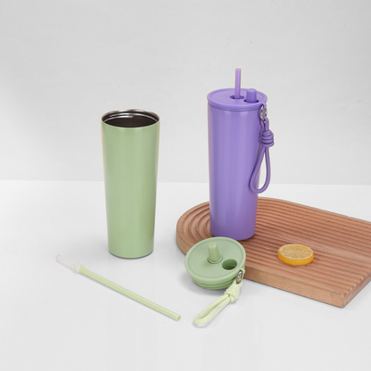 Soft-Touch Pastel Drawstring Coffee Mug | 710ml XL | Trendy Retail Wholesale