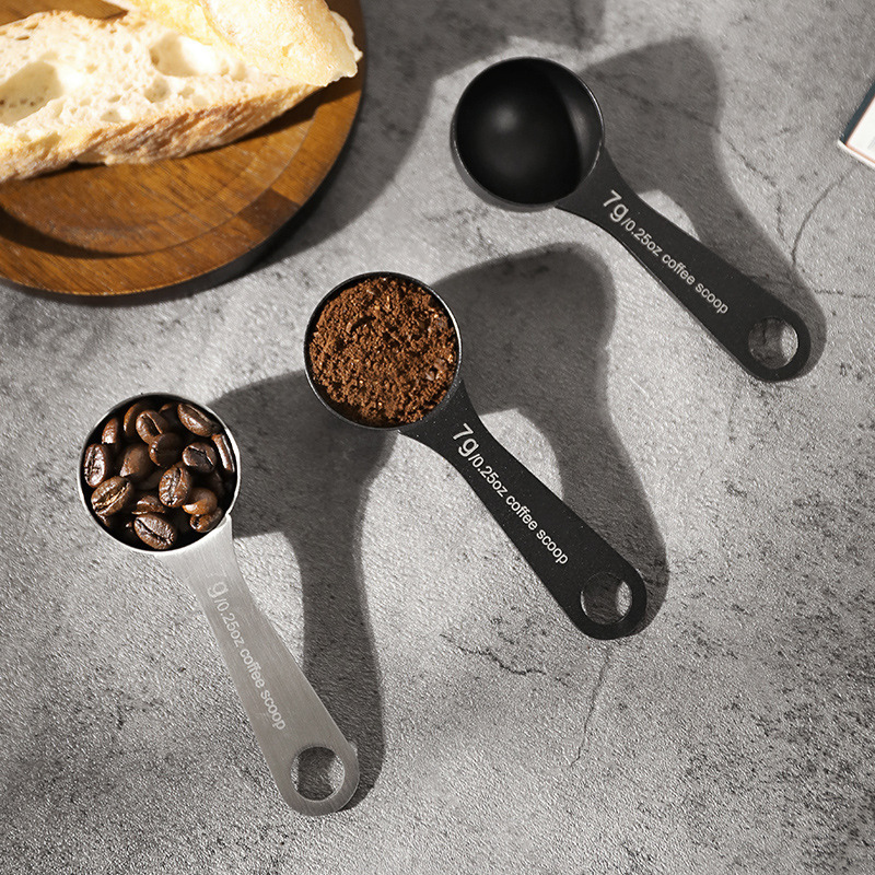Professional Coffee Measuring Scoop | Heavy-Duty Stainless Steel | Barista Accessory Bulk