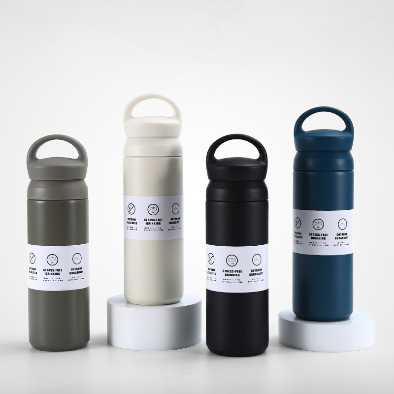 Japanese Aesthetic Travel Tumbler | 500ml Double-Wall | Chic Lifestyle Bulk