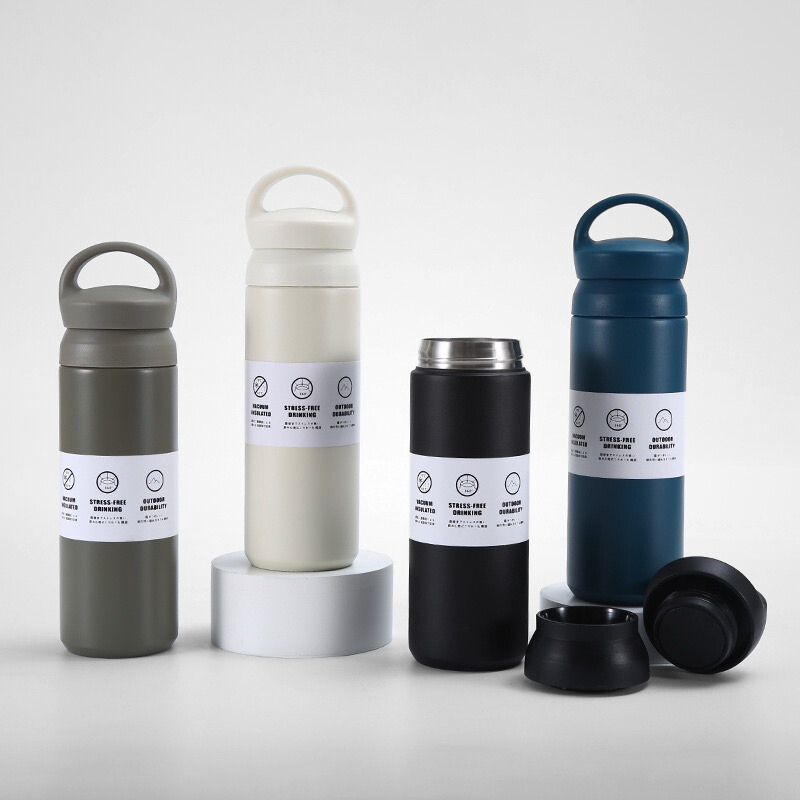 Japanese Aesthetic Travel Tumbler | 500ml Double-Wall | Chic Lifestyle Bulk
