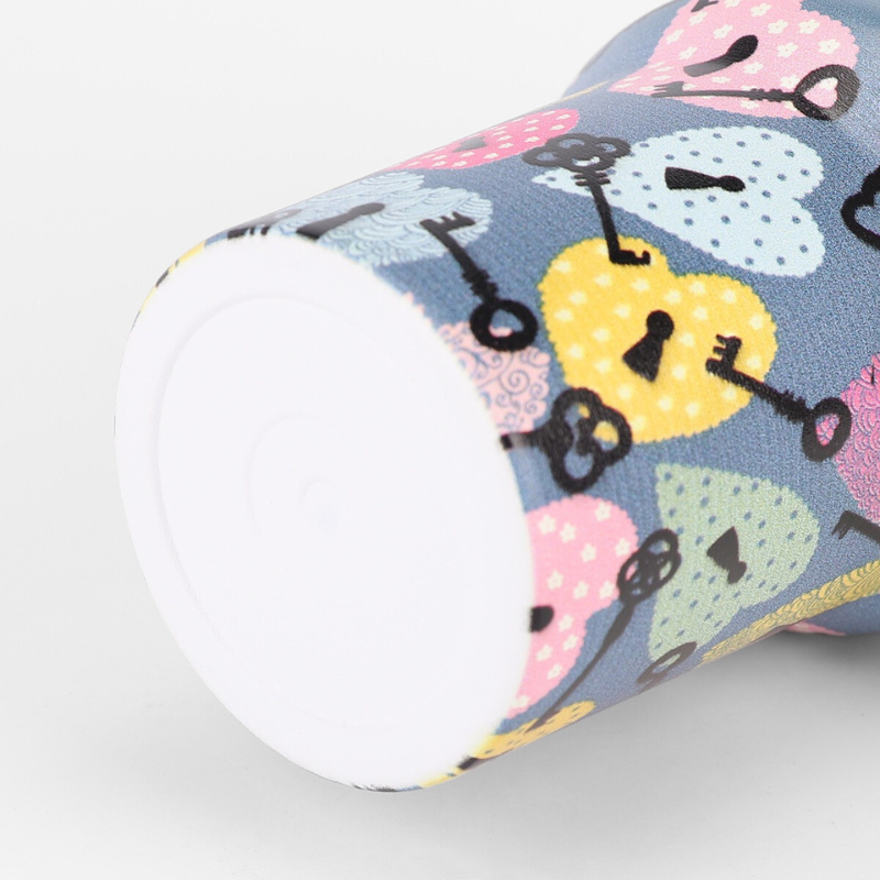Vibrant Patterned Car Mug | 40oz Double-Wall with Handle | Customized Print Bulk