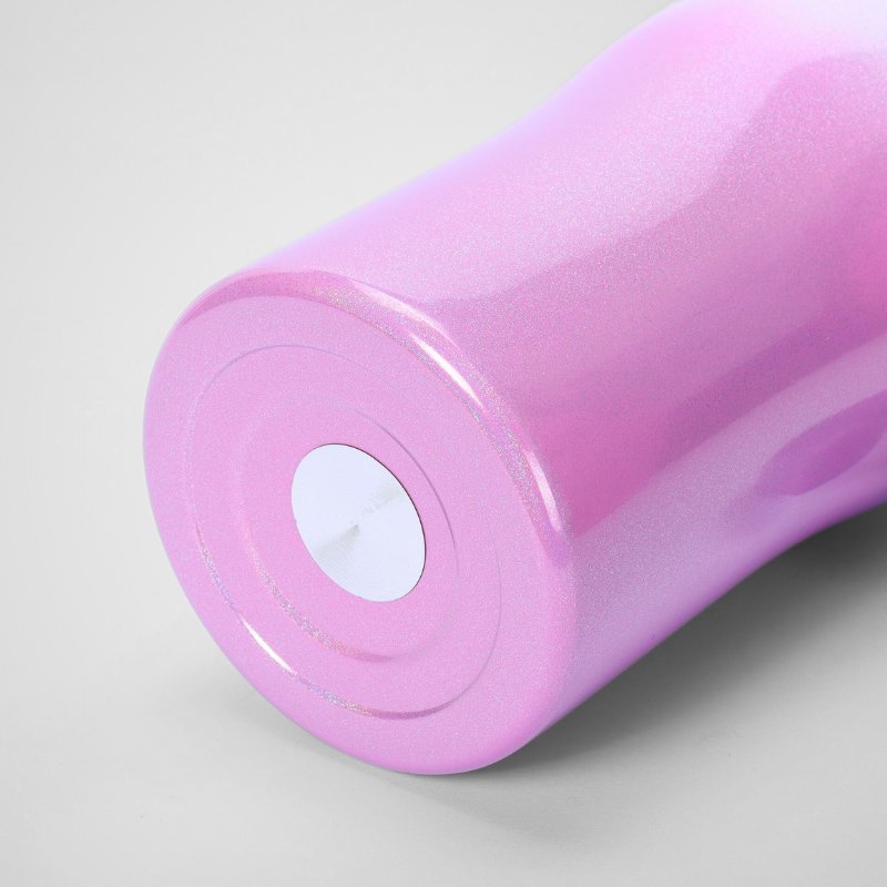 Vibrant Rainbow Travel Tumbler | 40oz Double-Wall with Handle | Trendy Bulk Gifting