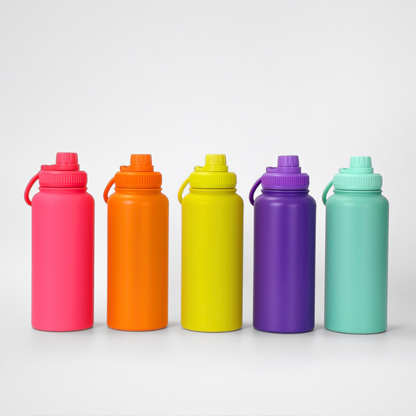 Adventure-Grade Sports Thermos | 32oz Double-Wall Vacuum | Rugged Trail Bulk