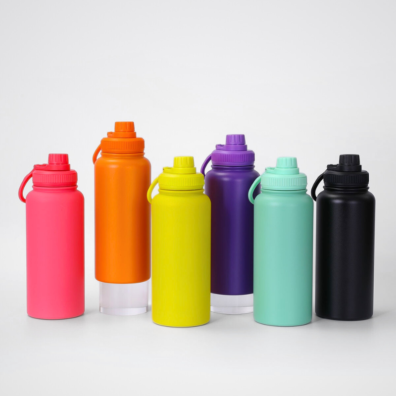 Adventure-Grade Sports Thermos | 32oz Double-Wall Vacuum | Rugged Trail Bulk