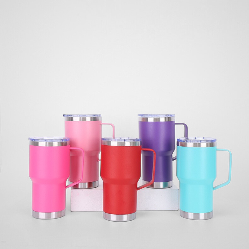 Eco-Friendly Daily Car Tumbler | 20oz-30oz Double-Wall | Promotional Bulk Gifting