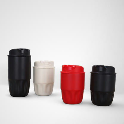 High-End SUS316 Tumbler with Dual-Drink Lid | 450ml Coffee Mug | Boutique B2B