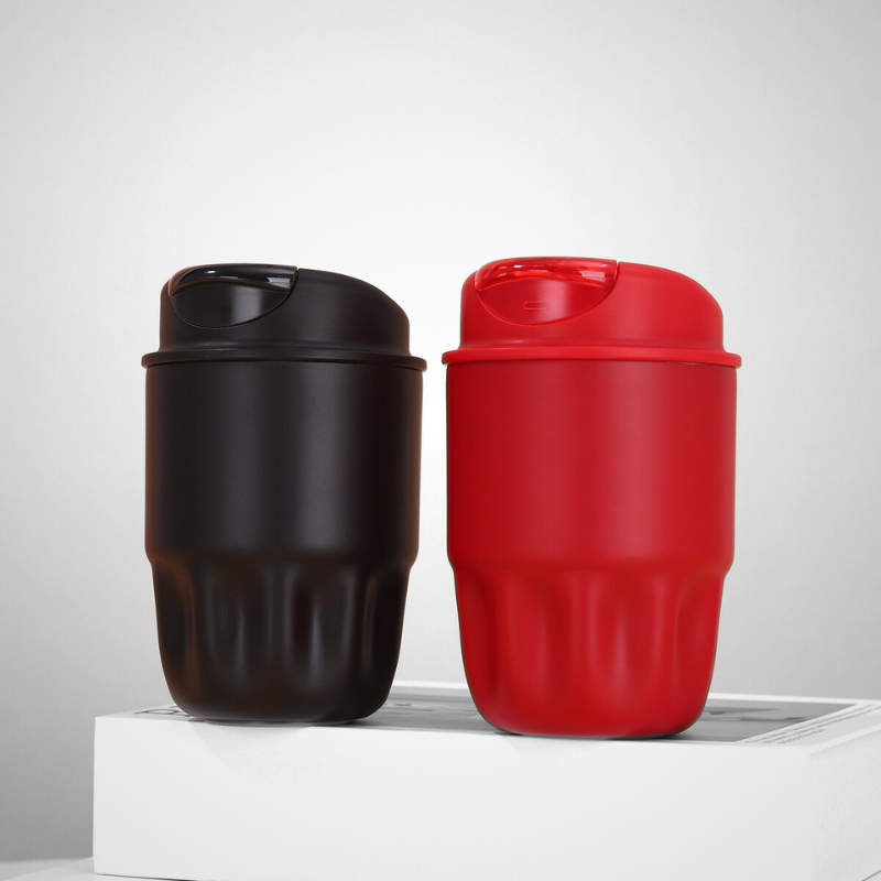 High-End SUS316 Tumbler with Dual-Drink Lid | 450ml Coffee Mug | Boutique B2B