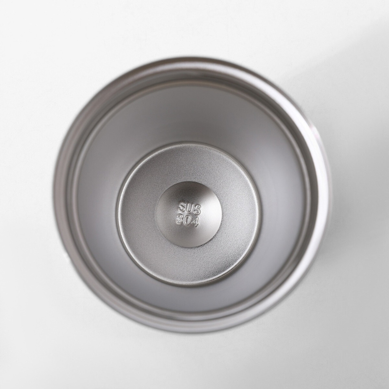 Modern Desk Coffee Mug | 13oz-18oz Double-Wall Vacuum | Cafe Branding Bulk