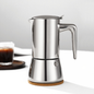 Classic Stovetop Espresso Maker | 200ml-450ml Stainless Steel Moka Pot | Barista Gear Bulk