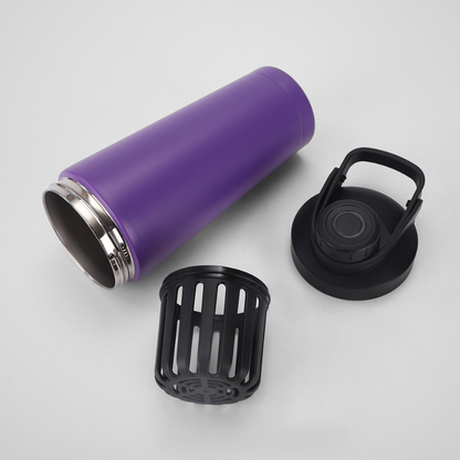 Vacuum Insulated Gym Protein Shaker | 750ml Leakproof | Bulk Sports Sourcing