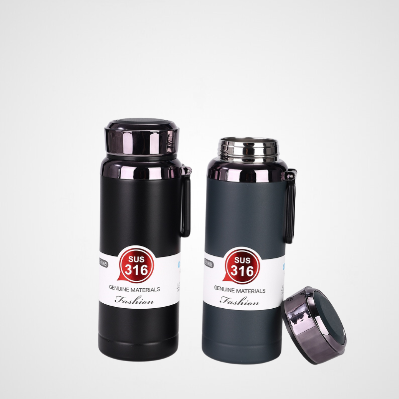 Heavy-Duty 1L Sports Kettle | Built-In Sling Handle | Direct Factory Wholesale