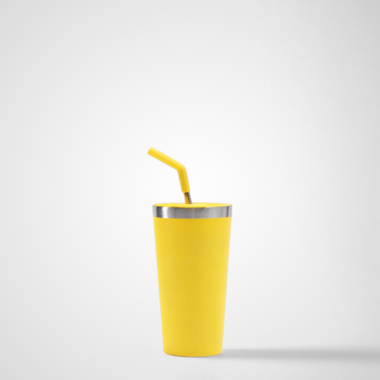 Matte Powder-Coated Commuter Tumbler | 20oz Coffee Mug | Custom Corporate Gift
