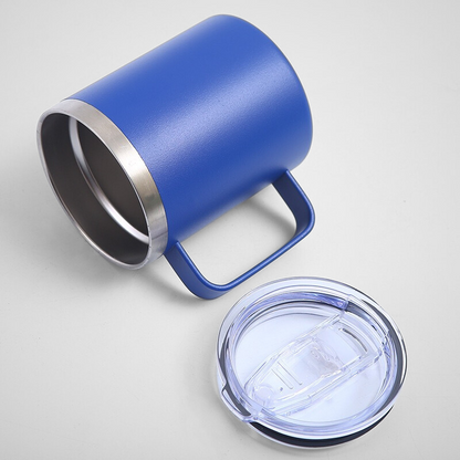 Compact 12oz Office Coffee Mug | Double-Wall Vacuum Insulated | Corporate Gift