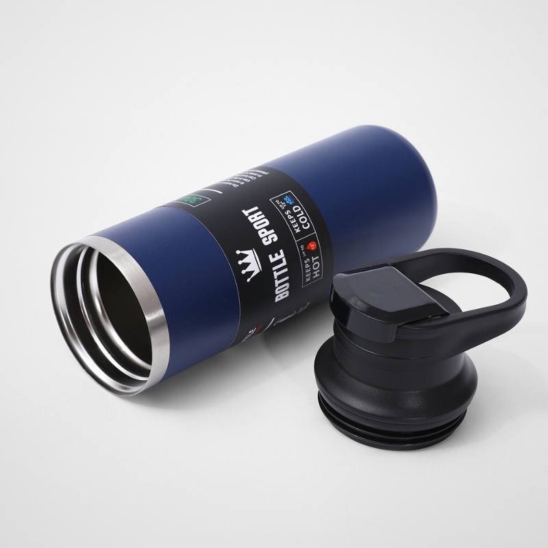 Aesthetic Powder-Coated Vacuum Flask | 500ml Double-Wall | Active Lifestyle Bulk