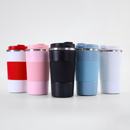 Premium Ceramic-Lined Travel Mug | 500ml Double-Wall Vacuum | Ultimate Taste Bulk