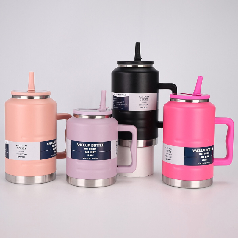 Mega Camping Hydration Jug | 1.5L-2L Double-Wall with Handle | Outdoor Bulk