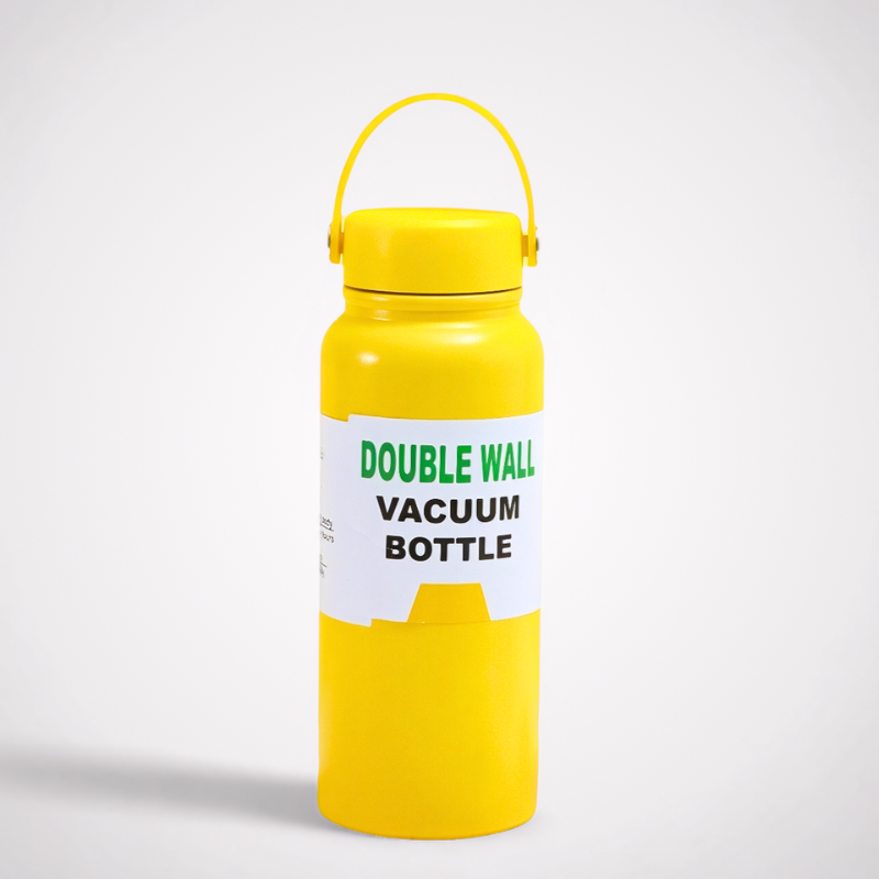 Double-Wall Vacuum Thermos Flask | Multi-Capacity Leakproof Bottle | Hot & Cold Lock