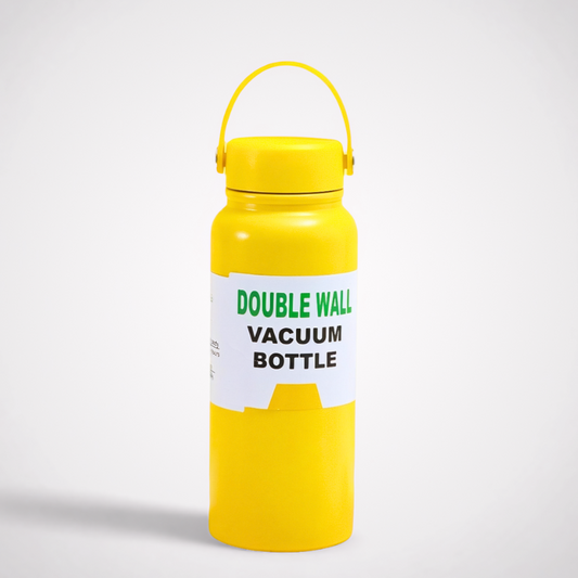 Double-Wall Vacuum Thermos Flask | Multi-Capacity Leakproof Bottle | Hot & Cold Lock