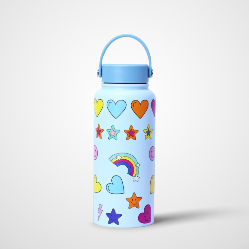 Ergonomic 32oz Active Hydration Bottle | Double-Wall Vacuum | Gym Wholesale
