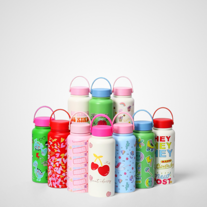 Ergonomic 32oz Active Hydration Bottle | Double-Wall Vacuum | Gym Wholesale