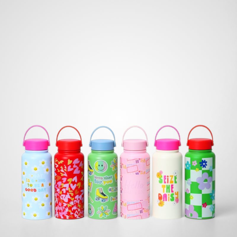 Ergonomic 32oz Active Hydration Bottle | Double-Wall Vacuum | Gym Wholesale