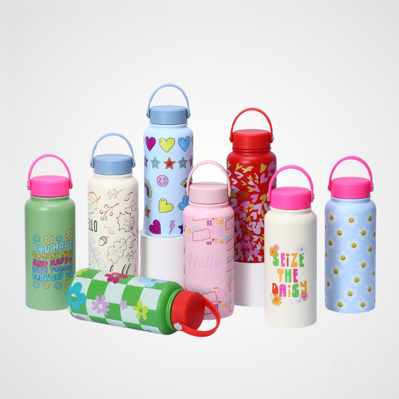 Ergonomic 32oz Active Hydration Bottle | Double-Wall Vacuum | Gym Wholesale