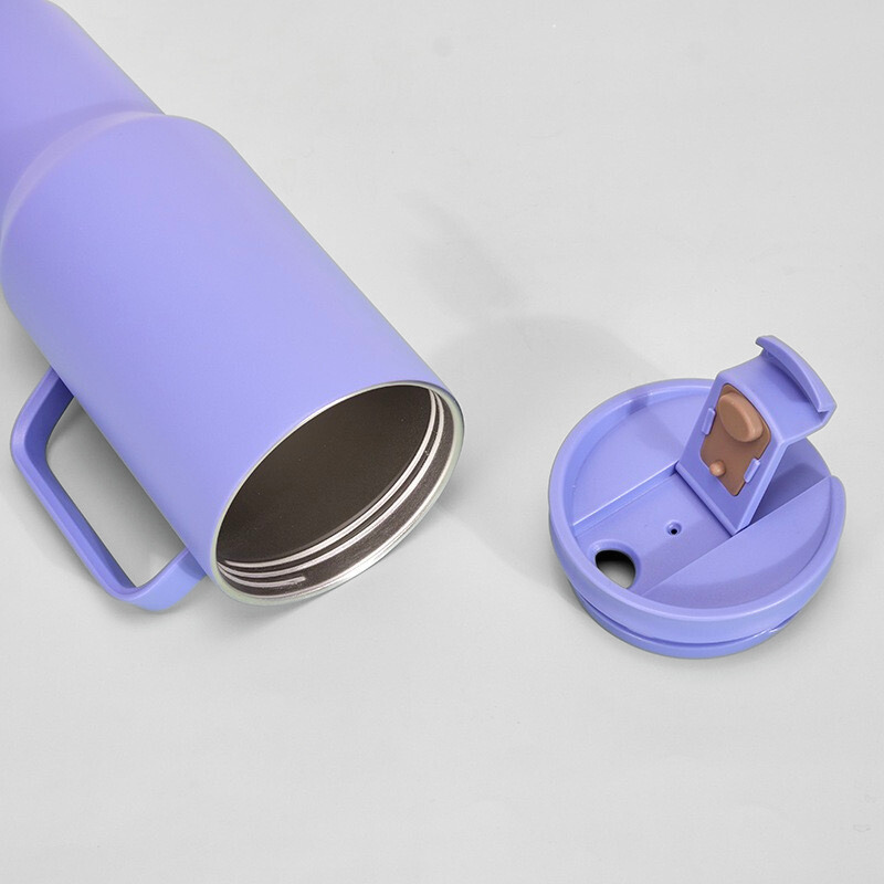 Universal Vacuum Travel Mug | 40oz Double-Wall Handle | Corporate Promo Bulk