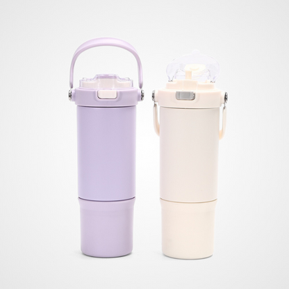 Tactical Bounce-Lid Sports Flask | 30oz Double-Wall Powder-Coated | Outdoor Gym Bulk