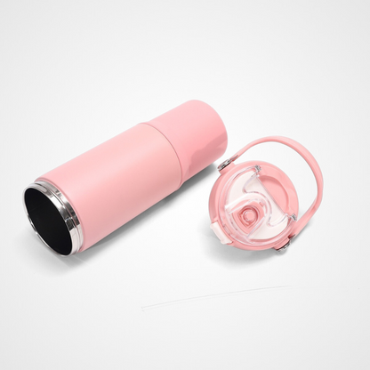 Tactical Bounce-Lid Sports Flask | 30oz Double-Wall Powder-Coated | Outdoor Gym Bulk