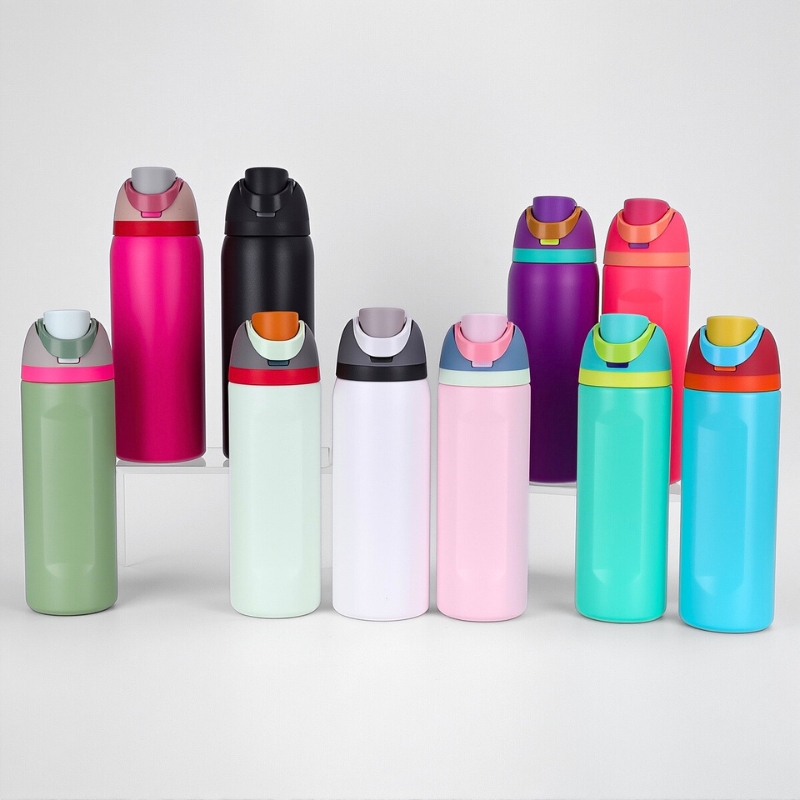 Heavy-Duty Athletic Sports Bottle | 24oz-32oz Double-Wall | Team Training Bulk