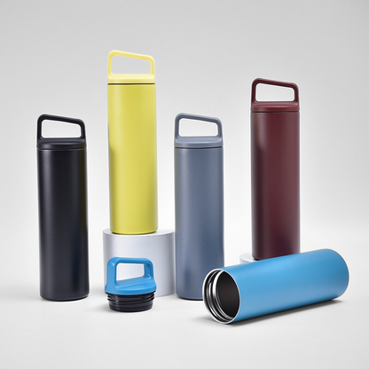 Minimalist Urban Active Bottle | 600ml Double-Wall | Corporate Wellness B2B