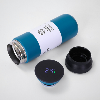 Smart LED Temperature Water Bottle | 500ml Touch Screen | Hi-Tech Gift