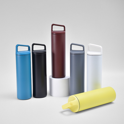 Minimalist Urban Active Bottle | 600ml Double-Wall | Corporate Wellness B2B