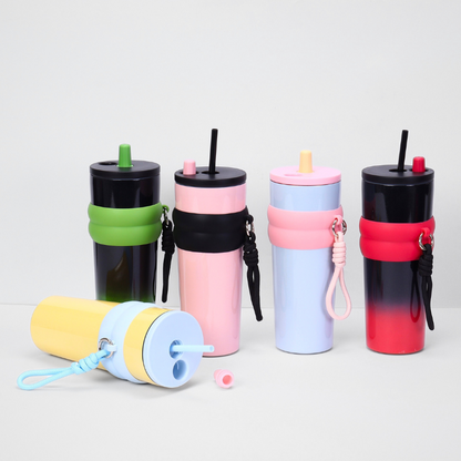 Ergonomic Gym Travel Mug | 710ml Double-Wall | Heavy-Duty Tumbler Bulk