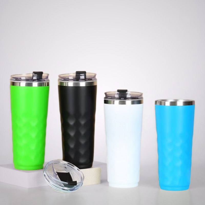 Diamond-Series Wine Tumbler | Diamond-Shaped Gradient | Event Bulk Wholesale