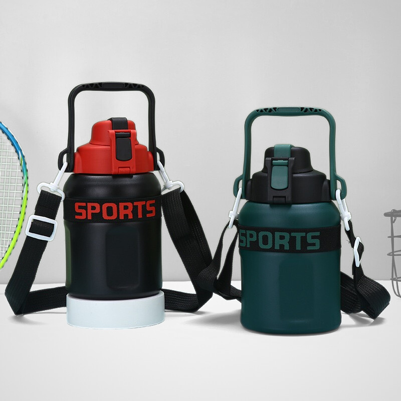 Wide-Mouth 900ml Sports Water Jug | Double-Wall Vacuum | Gym Wholesale