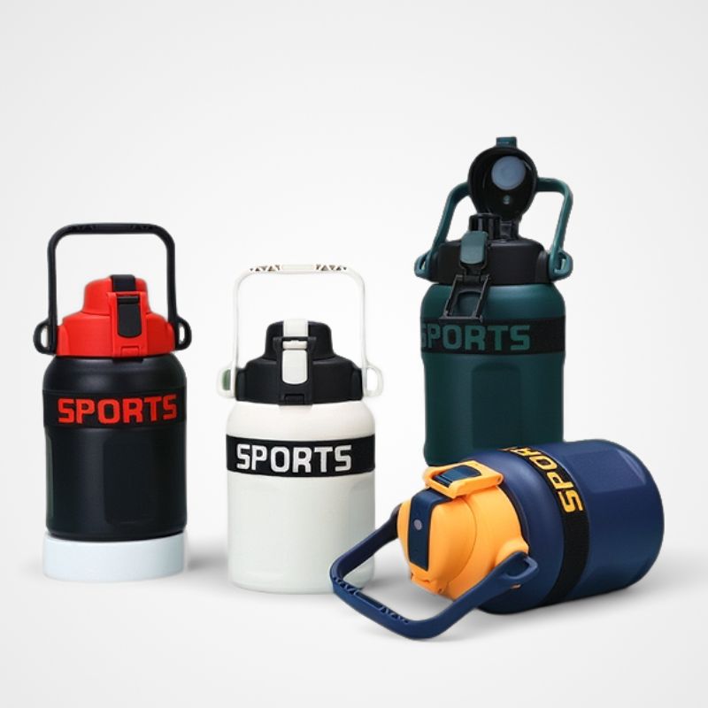 Wide-Mouth 900ml Sports Water Jug | Double-Wall Vacuum | Gym Wholesale